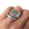 3 PCS Turqoise Stackable Ring