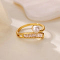 Open Pearl Ring