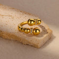 Round Beaded Ring