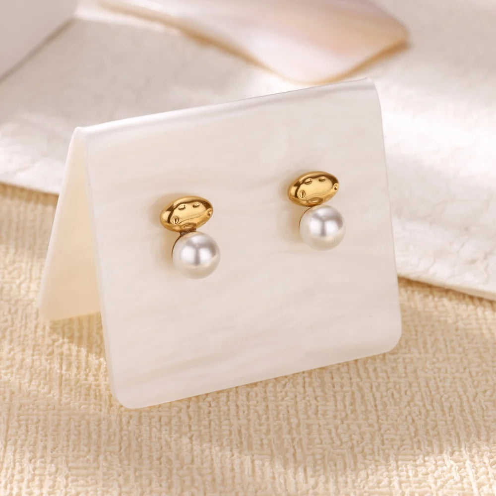 Geometric Stud Earrings