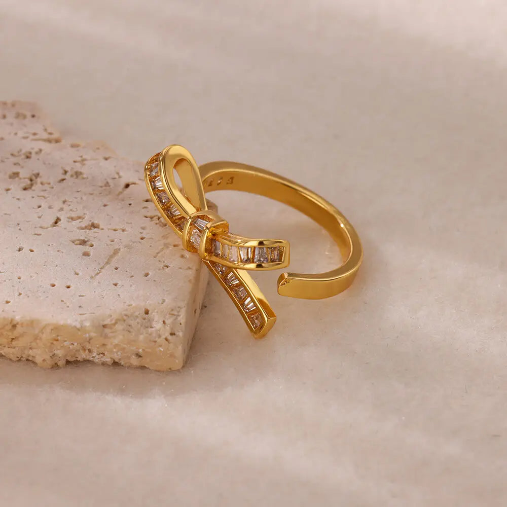 Open Bow Ring