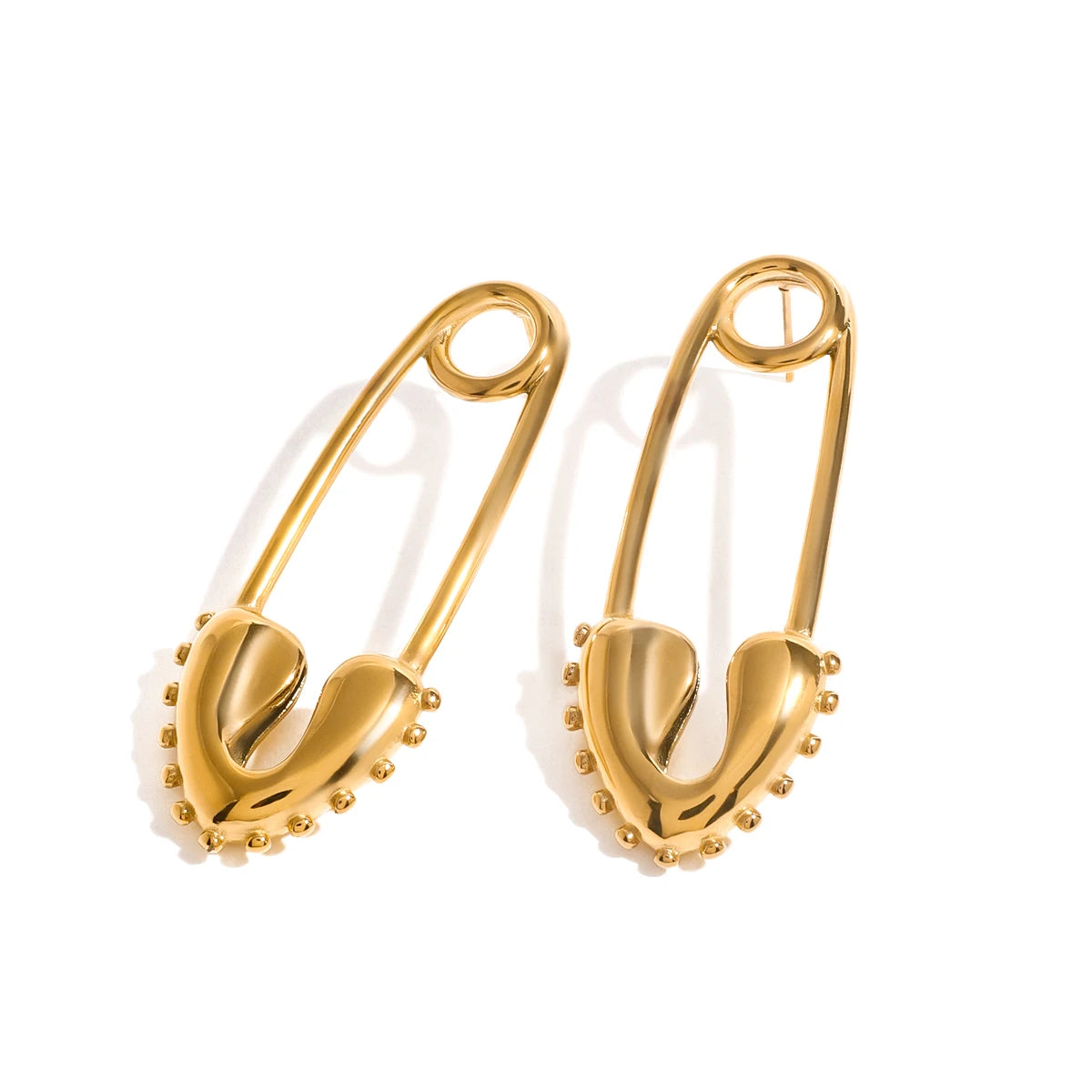Paperclip Heart Earrings