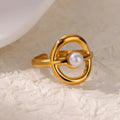 Hollow Gold Ring