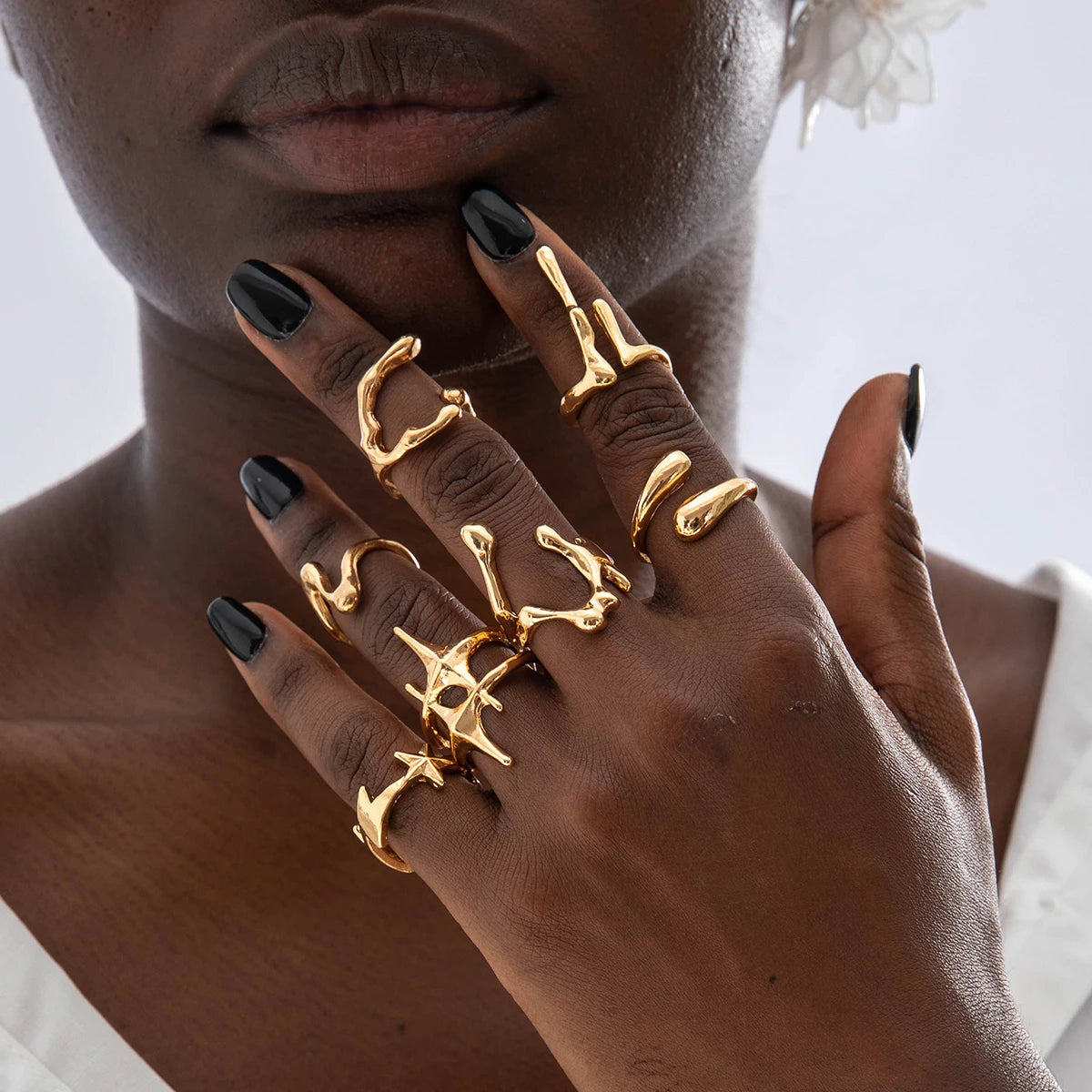 7 PCS Stacking Ring
