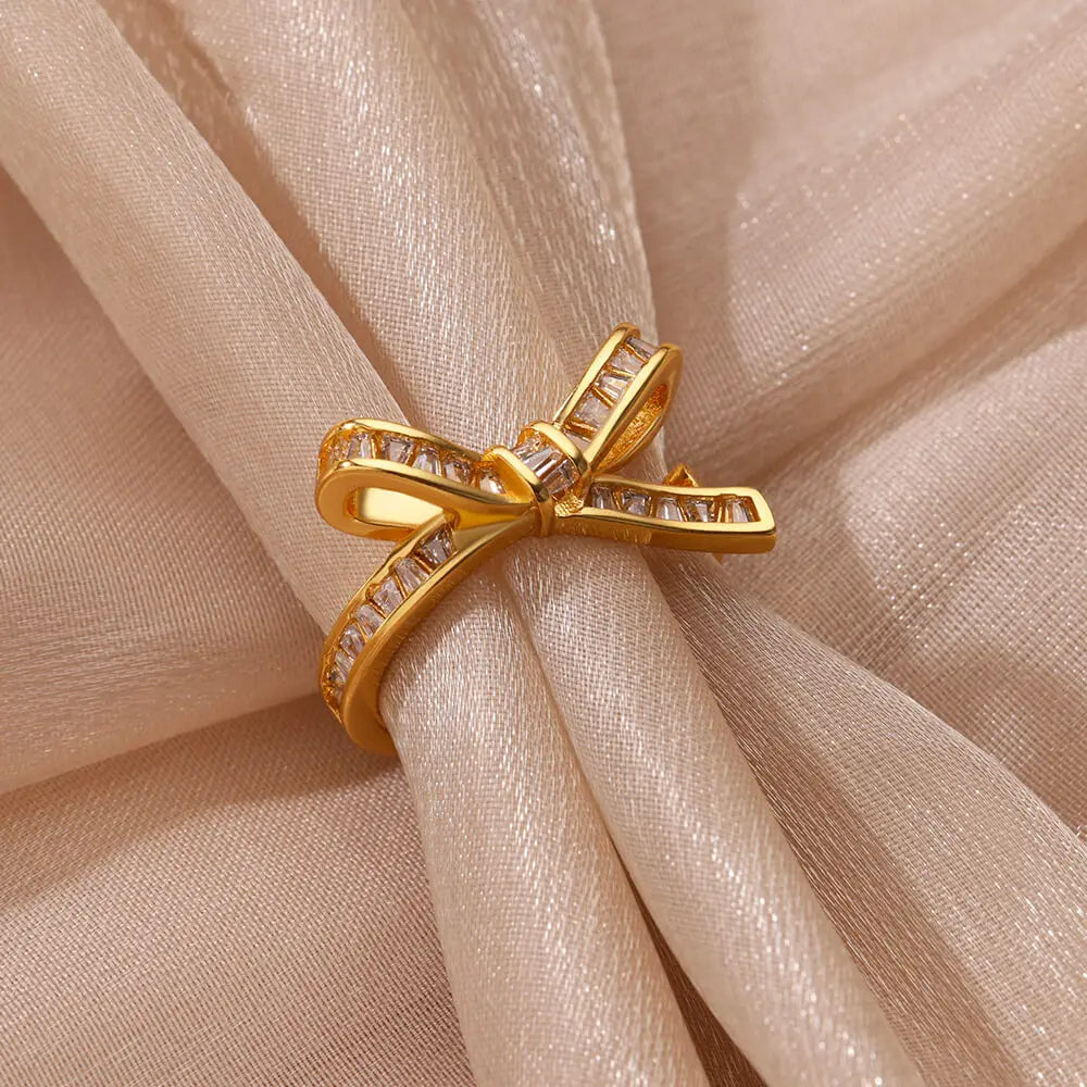 Open Bow Ring