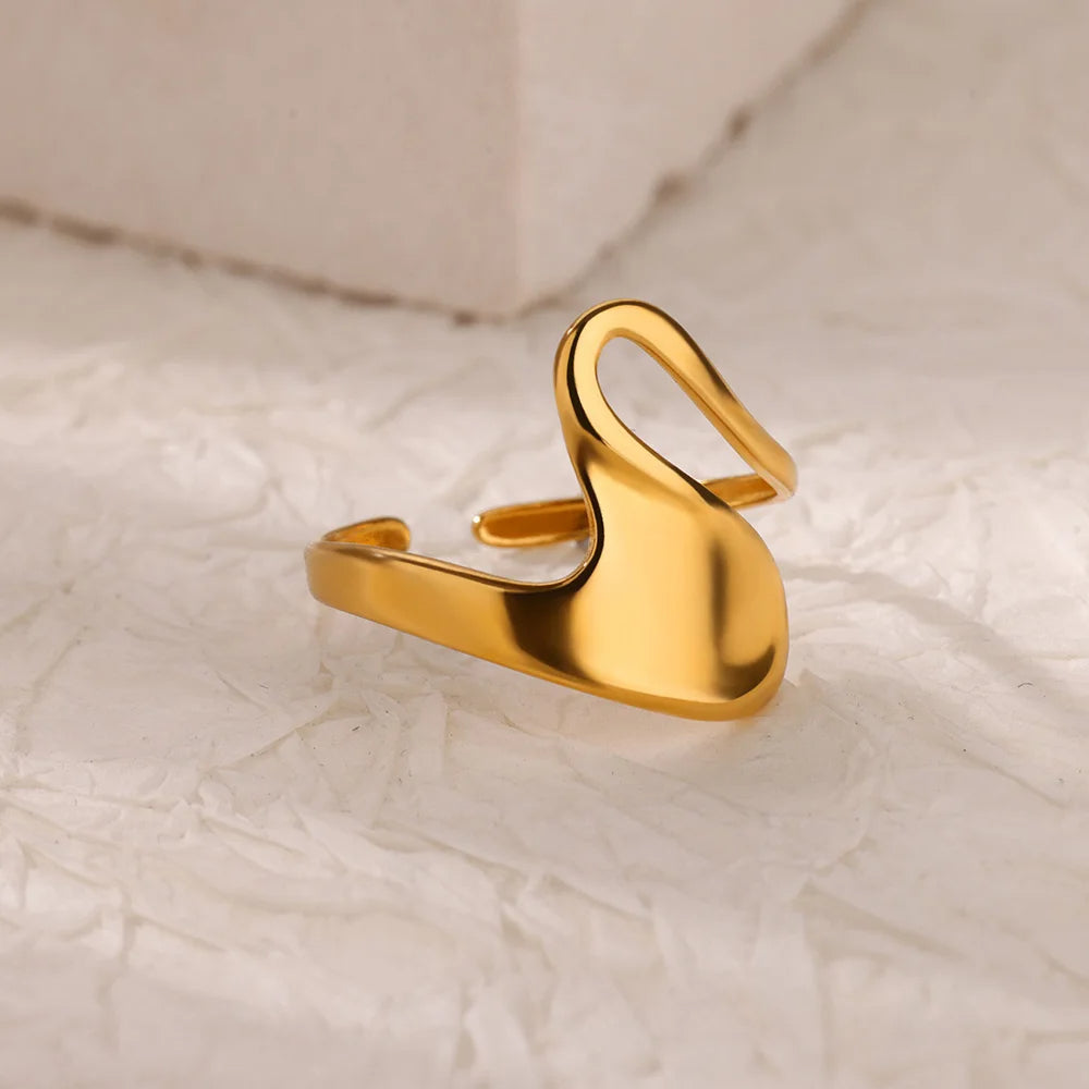 Aesthetic Gold Ring