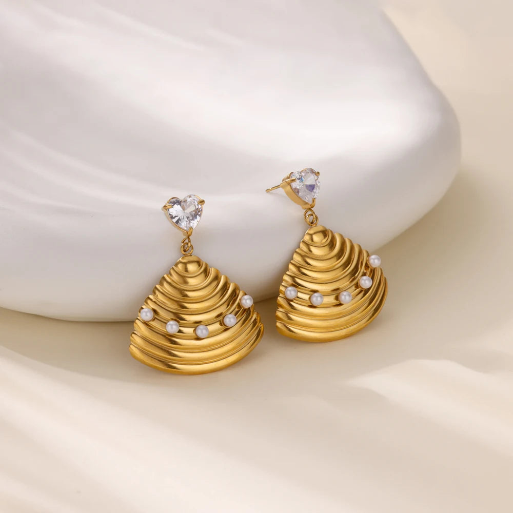 Pearl Shell Earrings