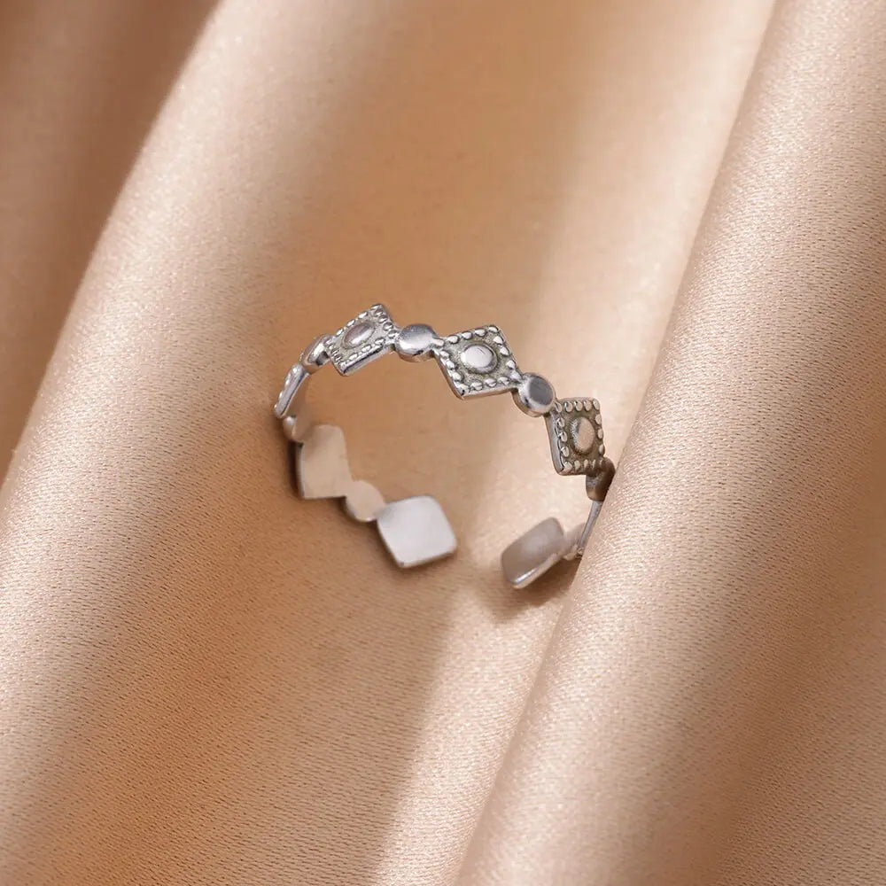 Square Block Ring