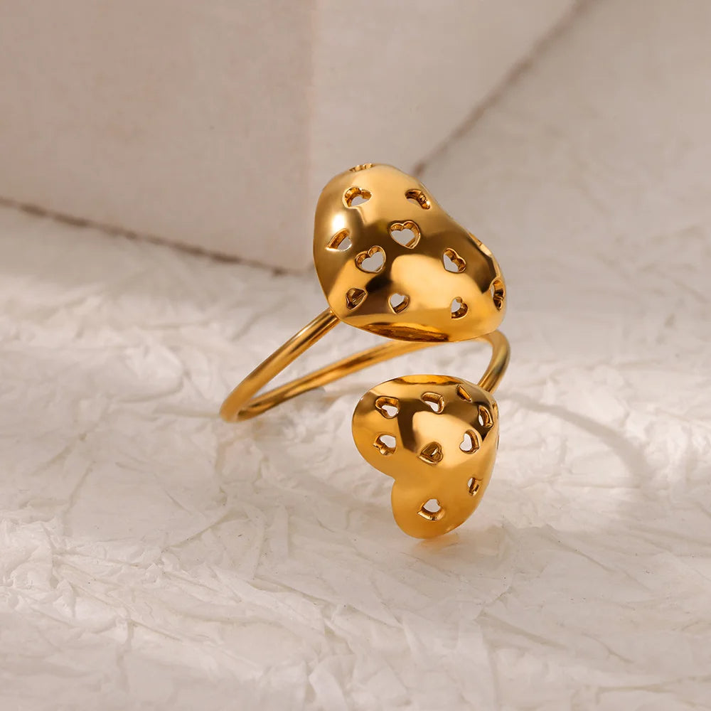 Chunky Heart Ring