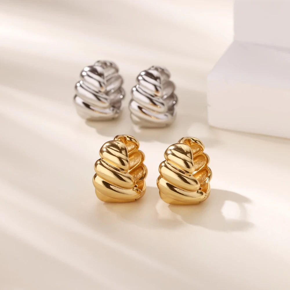 Geometry Hoop Earrings