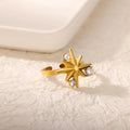 Zircon Star Ring