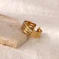Hollow Open Ring