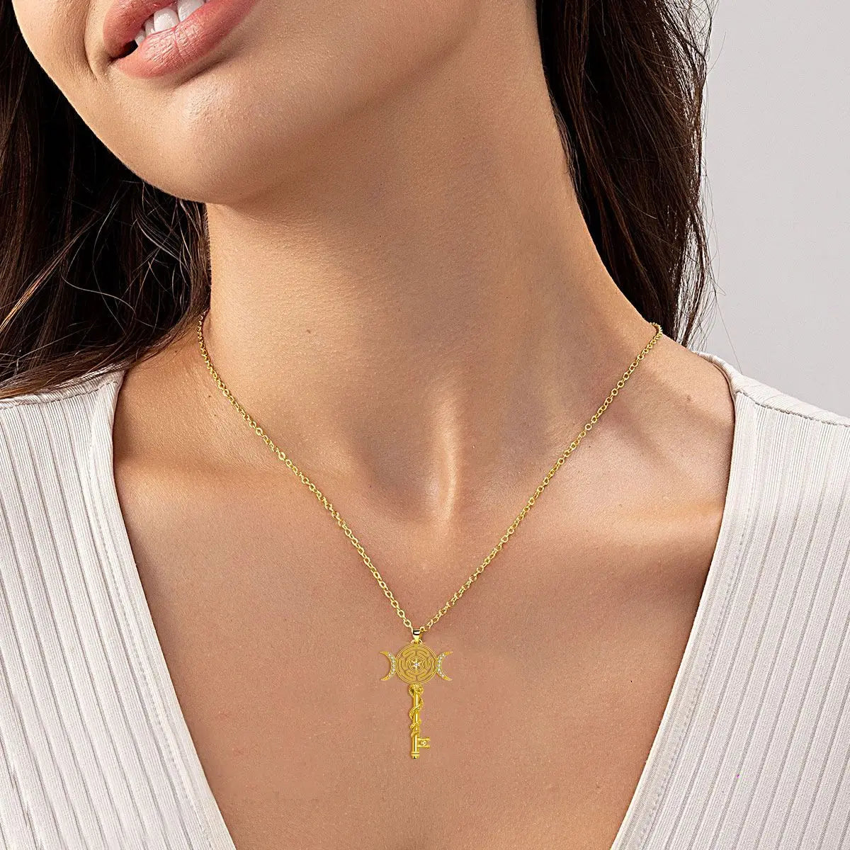 Hectate Key Necklace