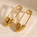 Paperclip Heart Earrings