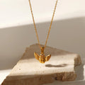 Gold Angel Necklace