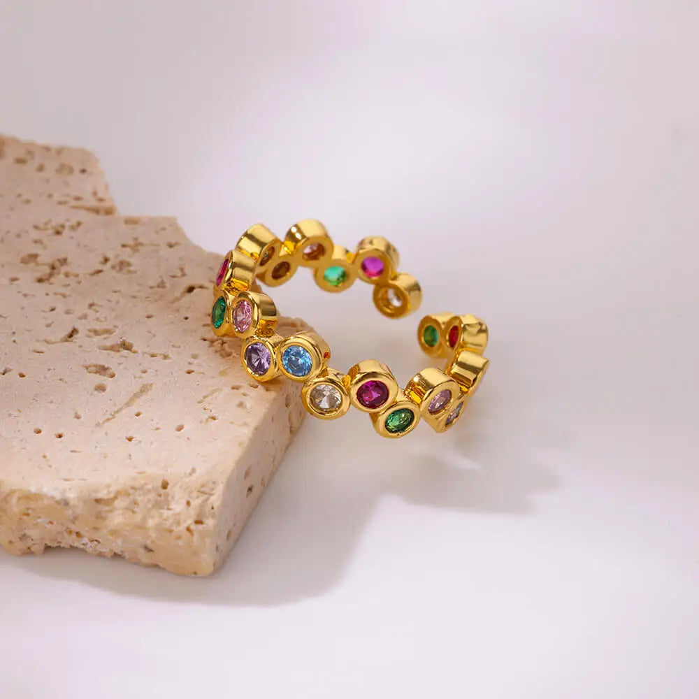 Colorful Round Ring