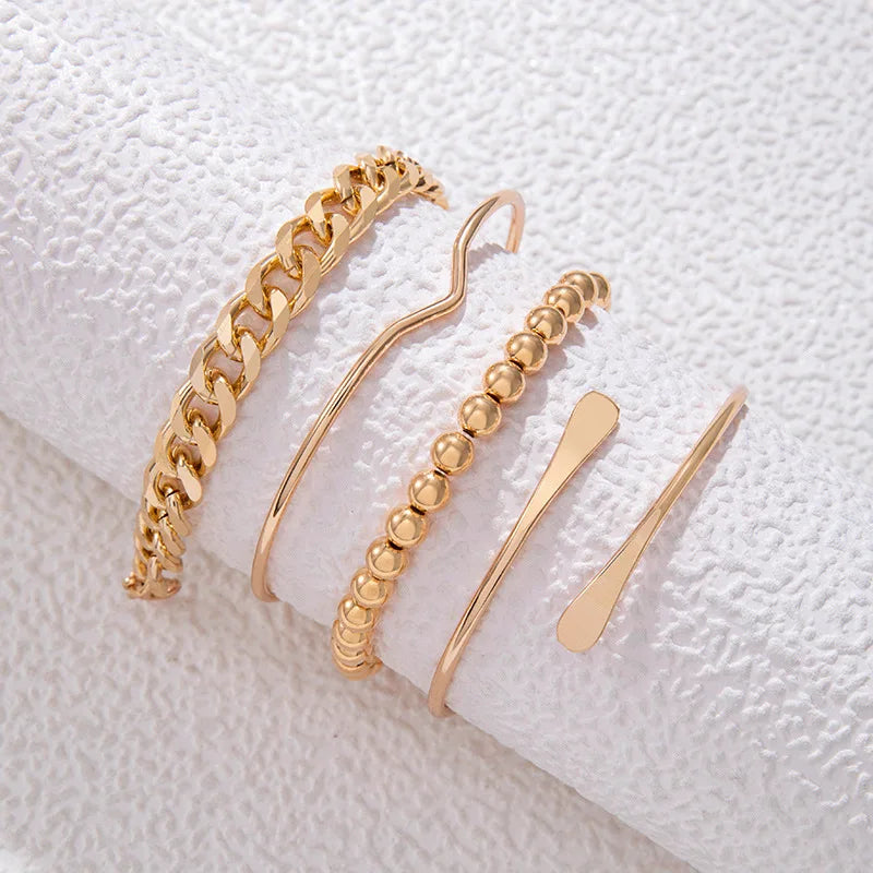 4 PCS Assorted Bracelet Set