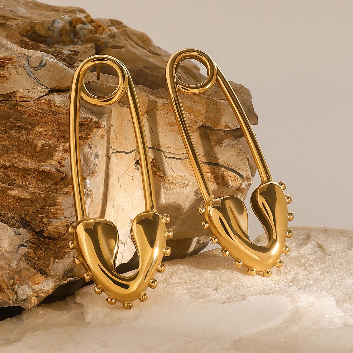 Paperclip Heart Earrings