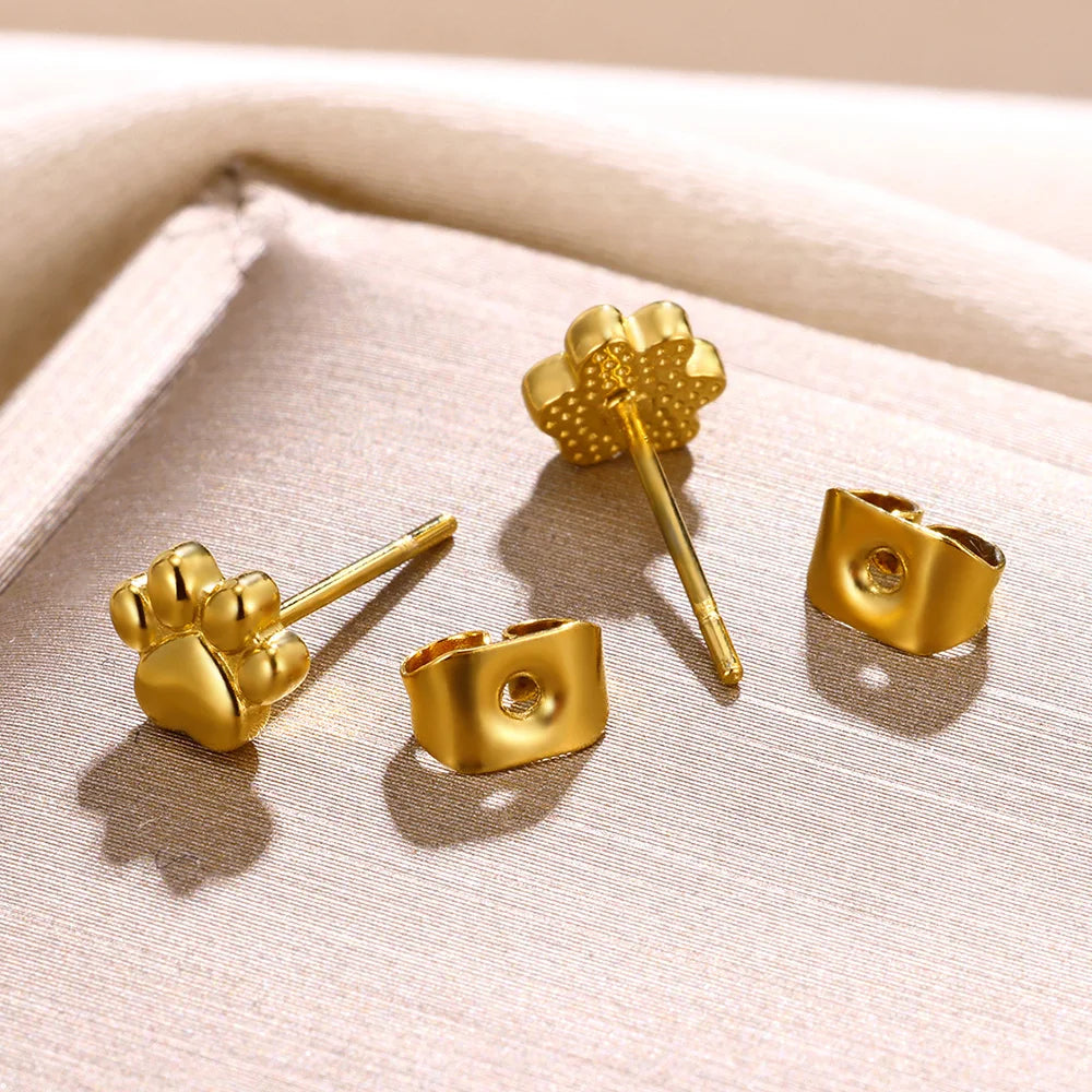 Cat Paw Earrings