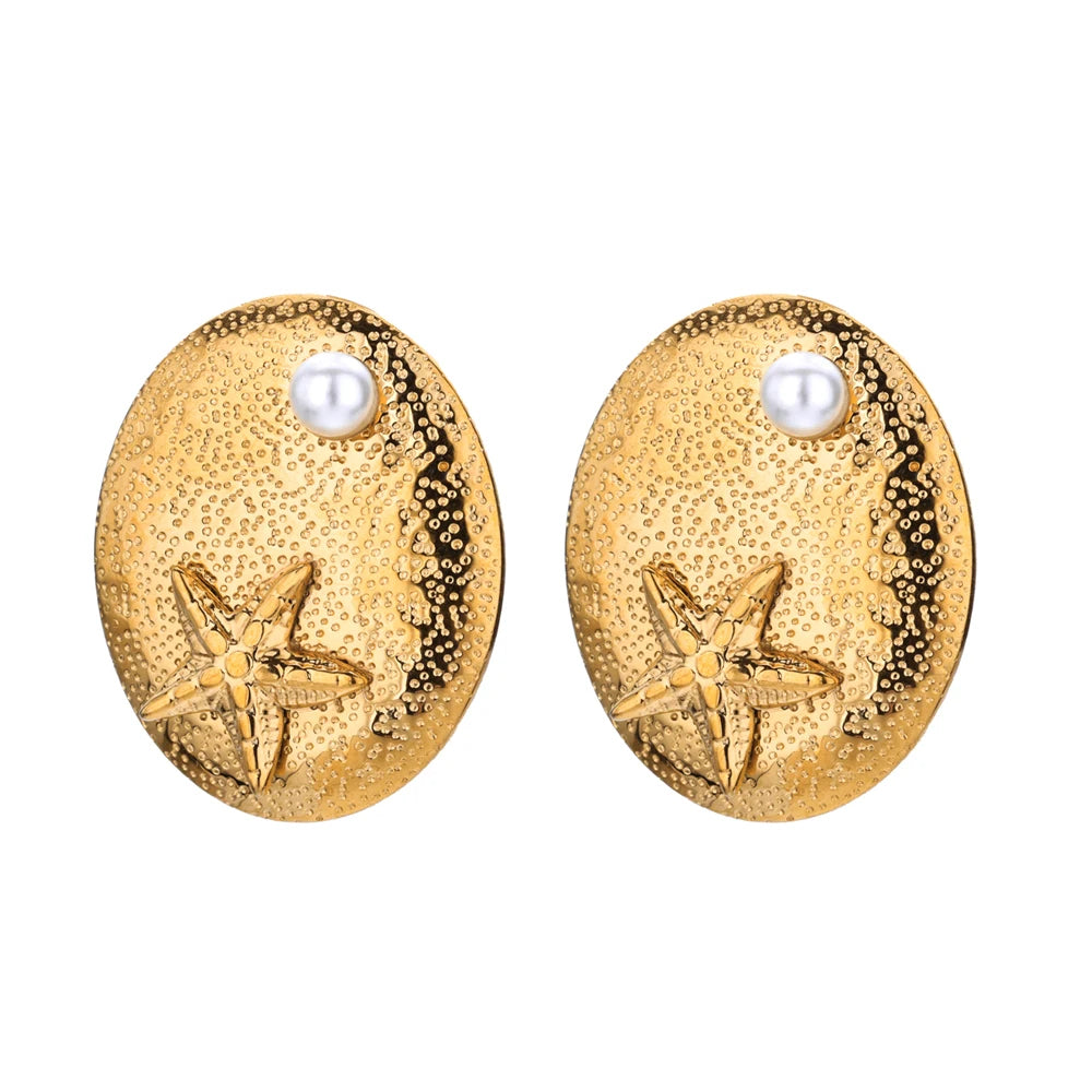 Starfish Stud Earrings