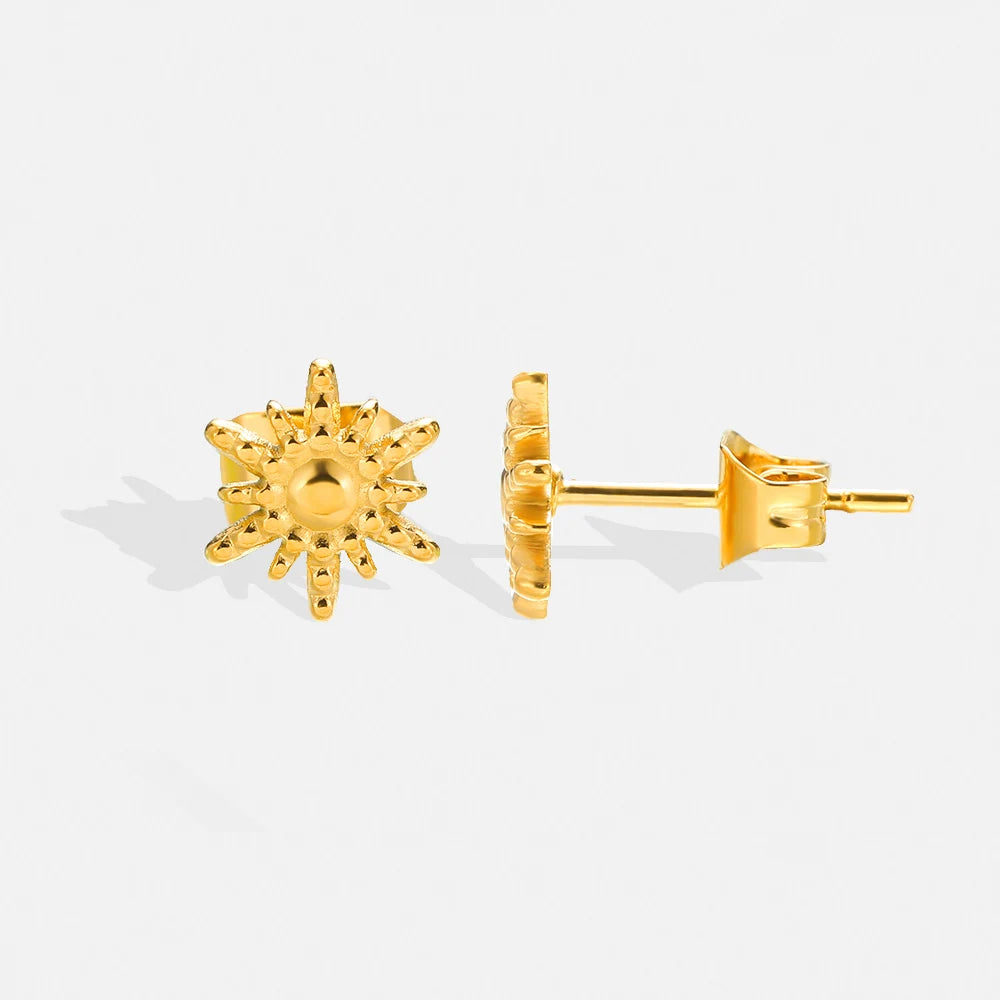 Sun Stud Earrings