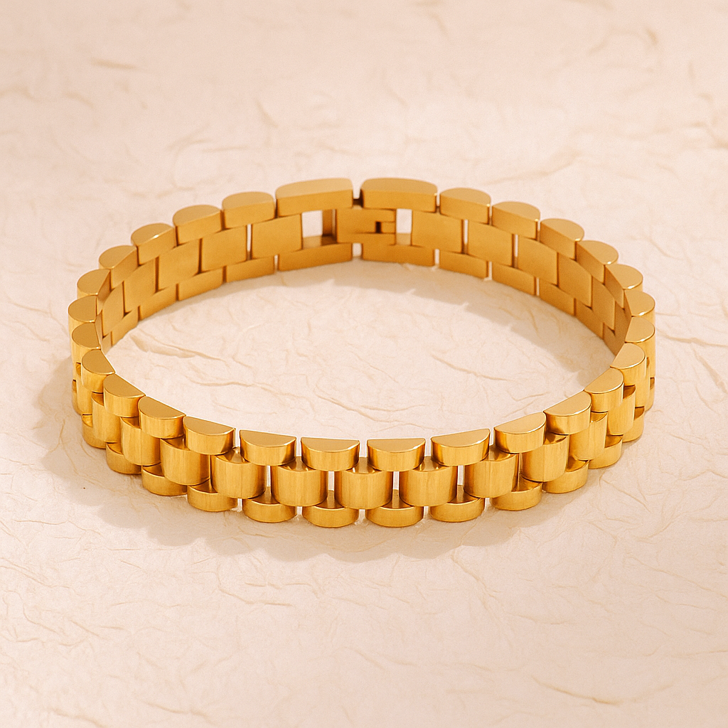 Plated Stainless Steel Bracelet