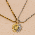 Sun & Moon Couple Necklace