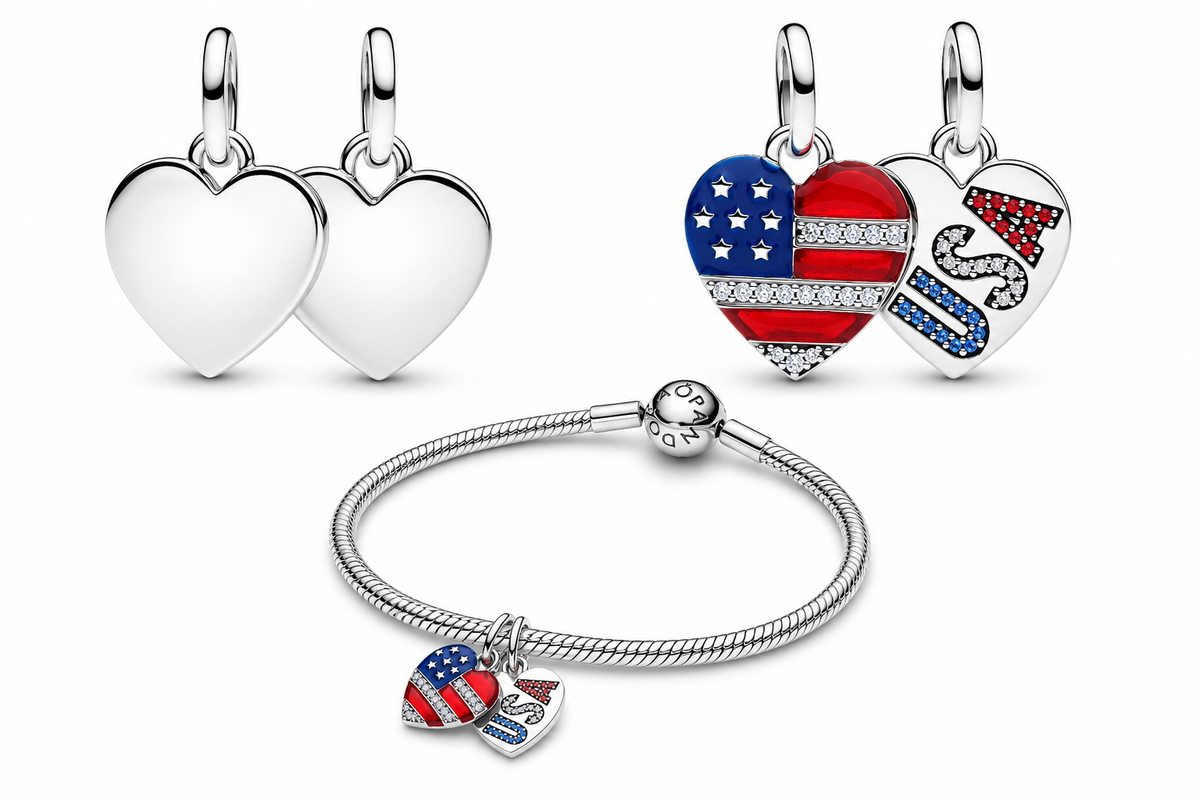 Seryn American Heritage Charm Bracelet
