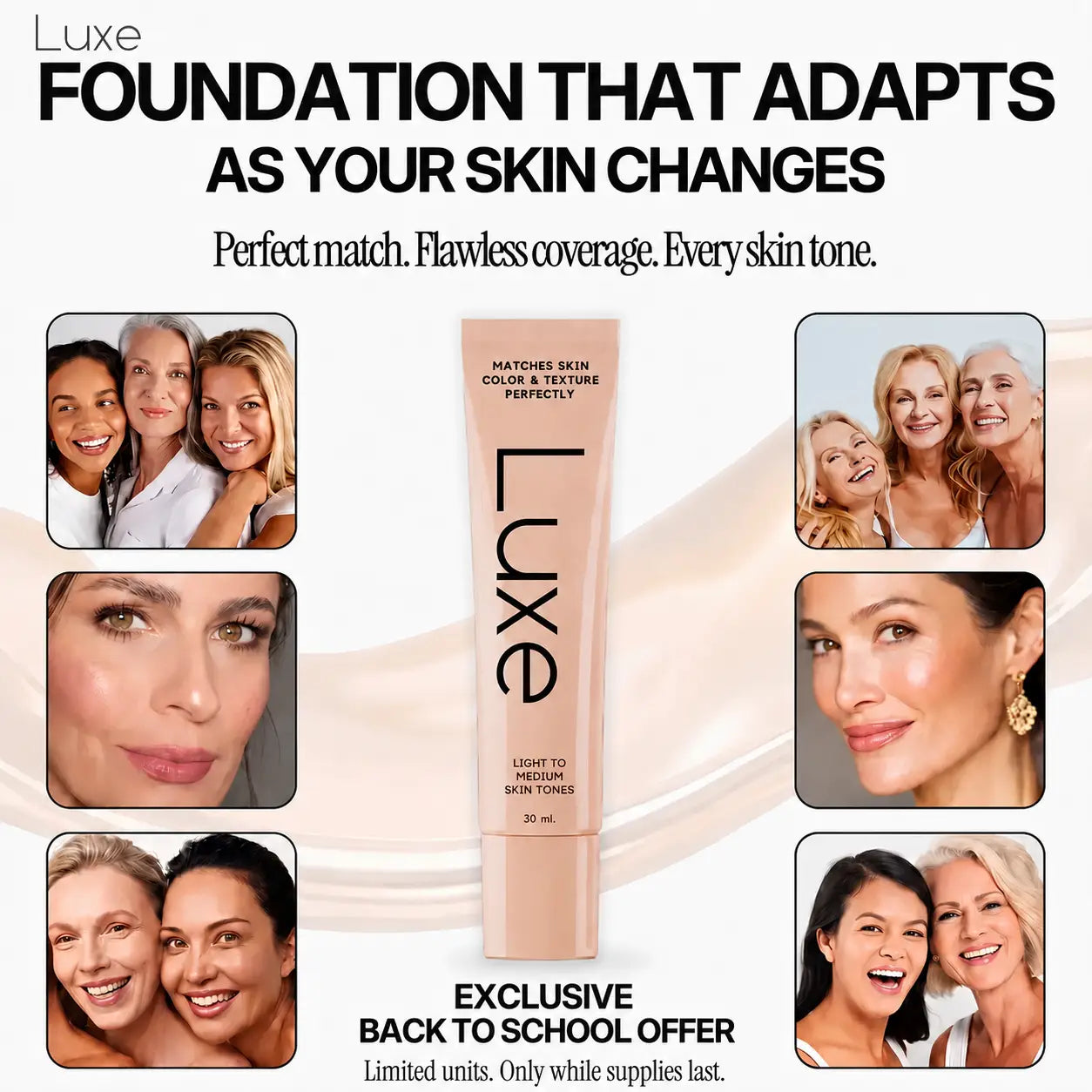 Luxe - Color Changing Foundation