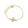 Minimal Cross Bracelet