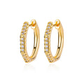 Zirconia Polygon Earrings