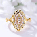 Oval Gemstone Ring