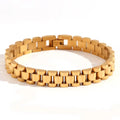 Plated Stainless Steel Bracelet