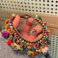 Boho Elephant Charm Bracelet