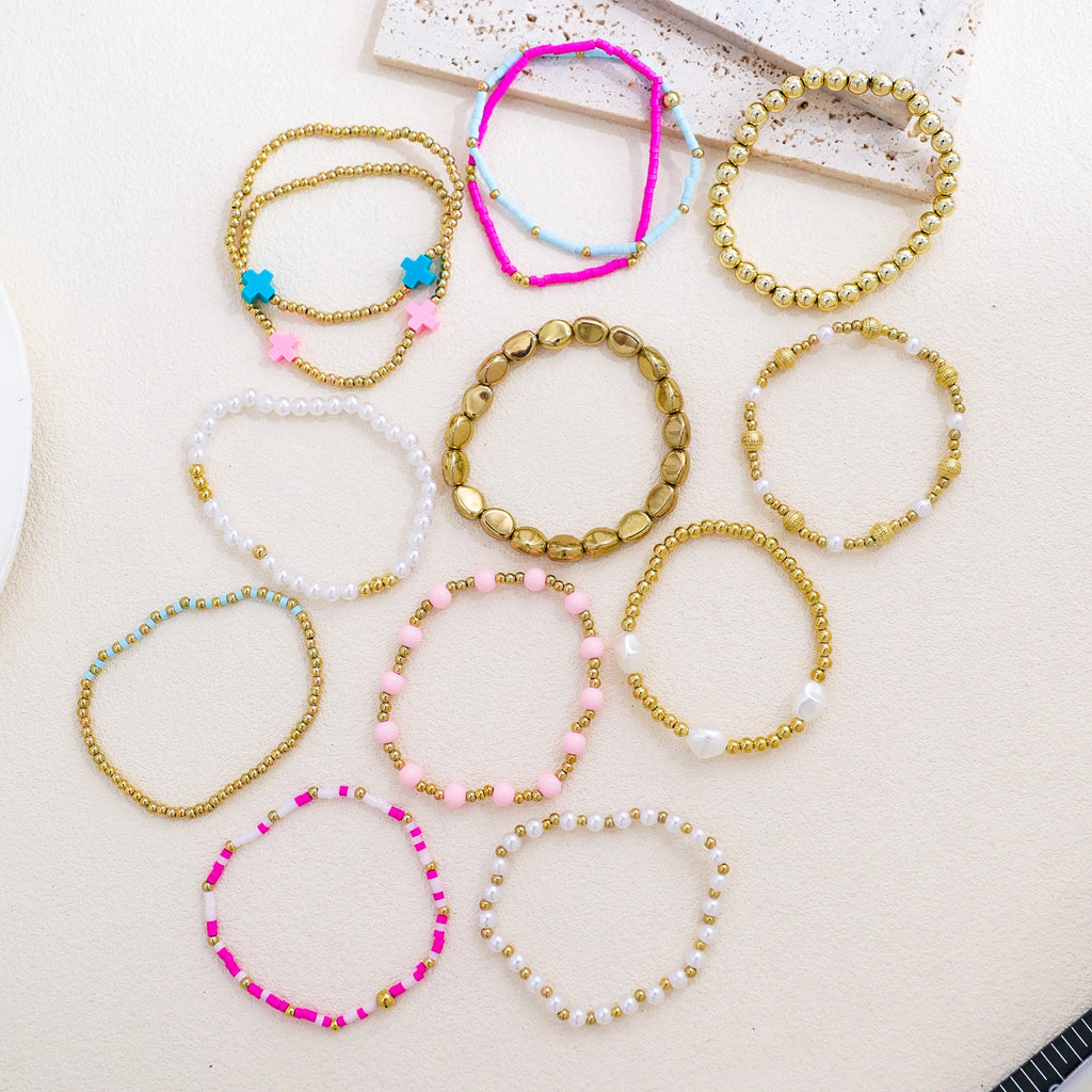 13 PCS Cross Bracelet Set