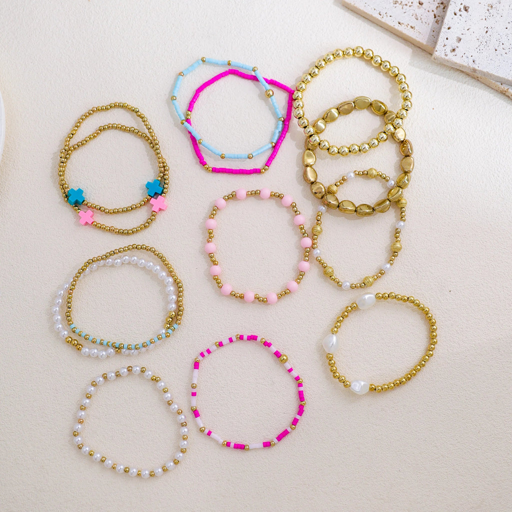 13 PCS Cross Bracelet Set