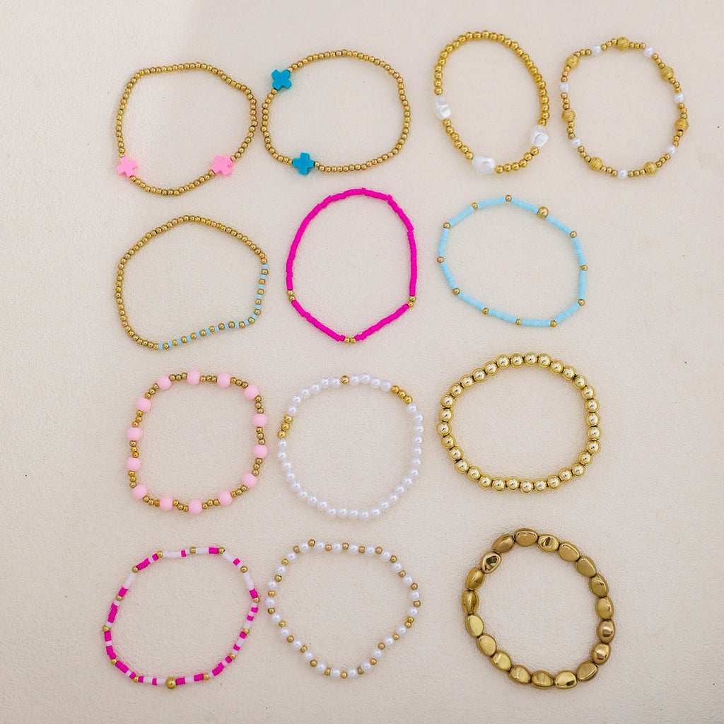 13 PCS Cross Bracelet Set