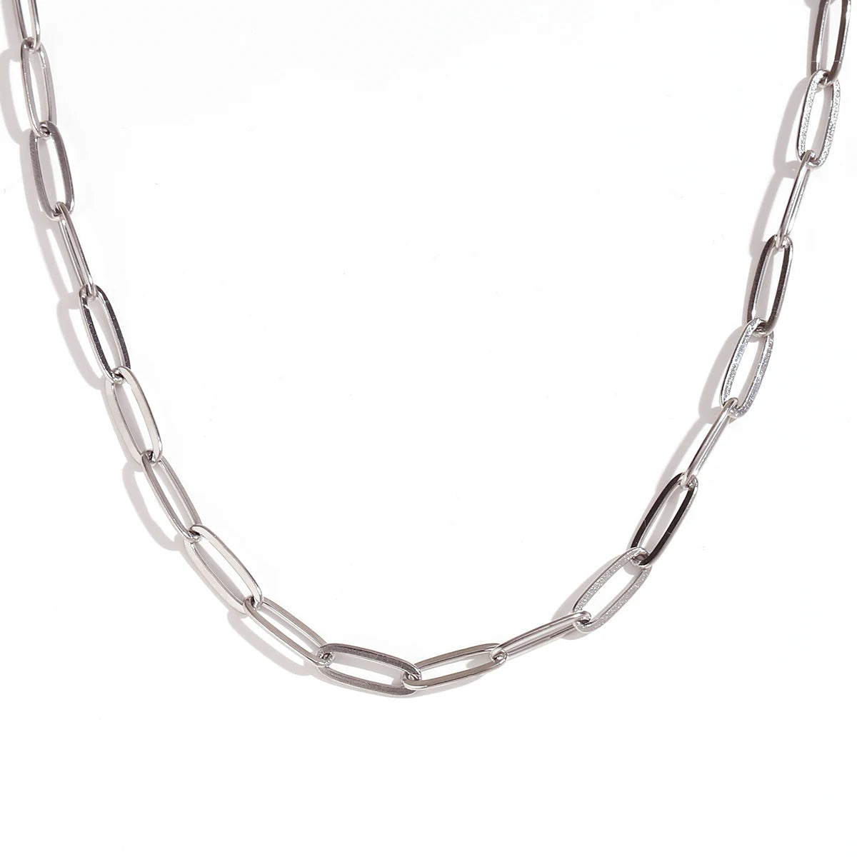 Paperclip Chain Necklace