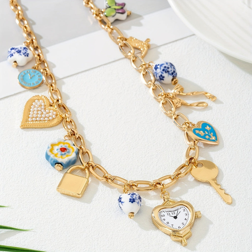 KC Ceramic Charm Necklace